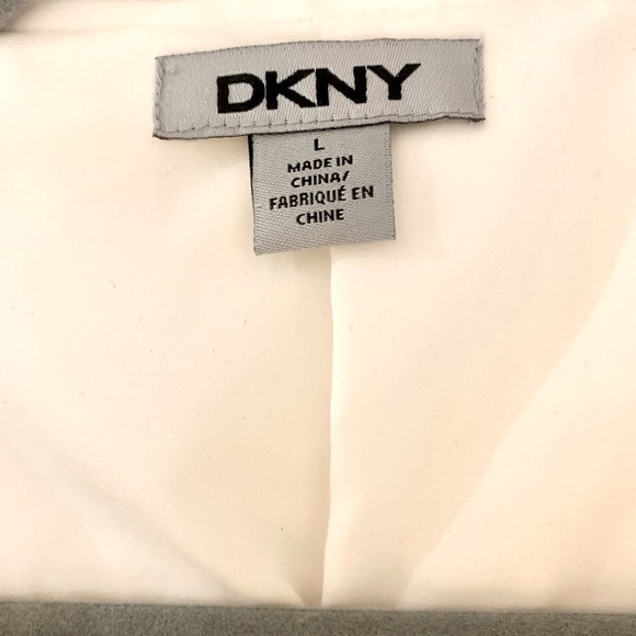 White DKNY Trench Coat - Picture 2 of 3